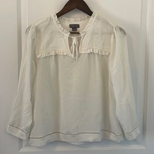 J. Crew Point Sur Blouse